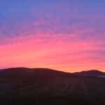 Weather over the Isles of Lewis and Harris